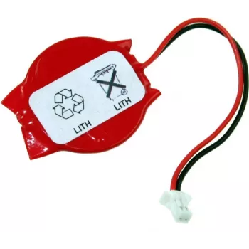 XCELL CR2016 Lithium-Knopfzelle mit 2-Pin-Anschluss, 3 V, 75 mAh, 1er-Pack 125756