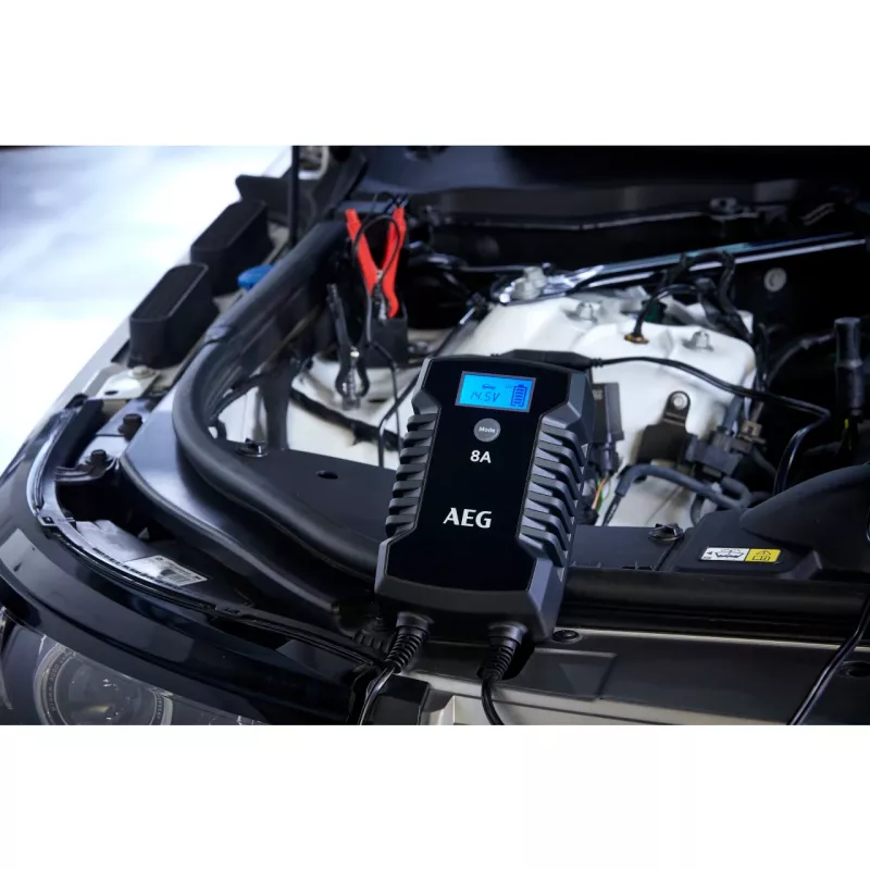 AEG LD8 10618 Kfz-Batterieladegerät 12V/24V 8A/4A Automatisch