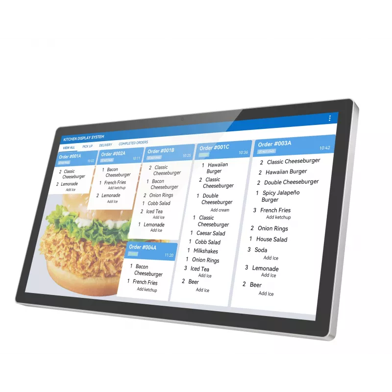 ALLNET Kitchen210 Industrie 21 inch Küchen-Display, Rockchip RK3576, Android 15, IP65 Frontpanel, Full HD Touchscreen