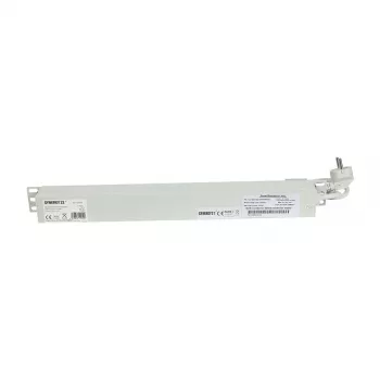 SYNERGY21 ALLNET 19 inch Rackmount-Steckdosenleiste 9-fach Schuko-Buchsen mit Schalter, Lichtgrau S215392V4