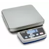 KERN DE 6K1D Präzisionsplattformwaage, 6 kg Kapazität, 1 g/2 g Ablesbarkeit, Batterie- oder Netzbetrieb