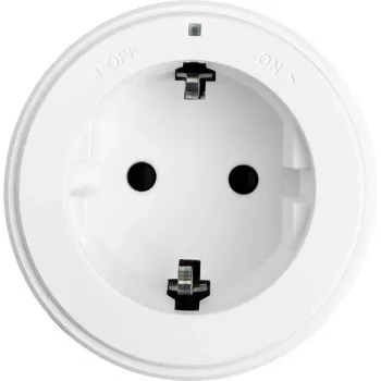 SYNERGY21 MODULRAIL Typ F Steckdosenmodul Weiß (Schuko) 16A 250V S21-MR016