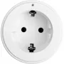 SYNERGY21 MODULRAIL Typ F Steckdosenmodul Weiß (Schuko) 16A 250V S21-MR016
