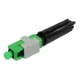 SYNERGY21 S215668 Feldinstallierbarer SC/APC Single-Mode Glasfaser-Verbinder für 0,9mm Kabel