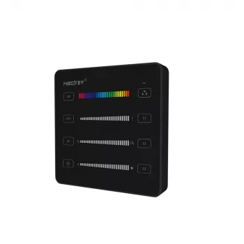 Miboxer Pixel LED Smart Panel Controller RGB/RGBW/RGB+CCT Schwarz (B6) B6 (schwarz)