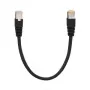 Rutenbeck Patchkabel PK Cat.6A iso U 6 kV HF 1,0 m Schwarz 23510210