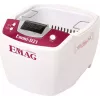 Emag Ultraschallreiniger mit Heizung, 2 L Tank, 160 x 90 x 50 mm, 80 W Ultraschallleistung, digitale Zeit- und Temperatursteuerung, Kunststoffgehäuse