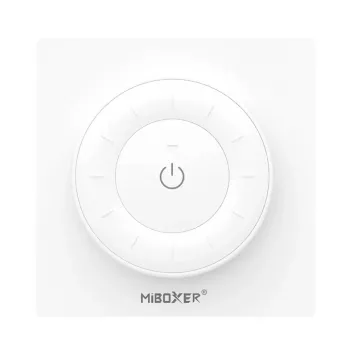 MiBoxer K3-W 2,4GHz Dual White LED-Fernbedienung mit drehendem Touch-Rad