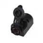 IWH Aufputz-DIN-Steckdose 12/24V 16A Schwarz 019009