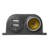IWH 12/24V Kfz-Steckdose mit 2 USB-Anschlüssen, 4,2A Gesamtausgang (019010)