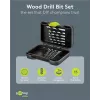 GOOBAY TOOLS 77847 Holzbohrer-Set 15-teilig in Transportbox 3-10 mm