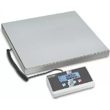 KERN EOB 150K50 Plattformwaage 150 kg Kapazität, 50 g Ablesbarkeit, LCD-Anzeige, Netz-/Batteriebetrieb