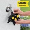 Kärcher 2.645-200.0 3-Wege-Verteiler 60 mm Saugschlauch mit Rückschlagventil