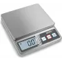 KERN FOB 5K1S Digitale Postwaage, 5 kg Kapazität, 1 g Ablesbarkeit, Silber