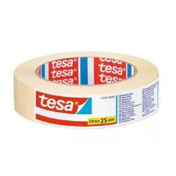 tesa Economy 05278-00000-03 Abdeckband Weiß 50 m x 25 mm