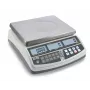 Kern CPB 15K0.2N Zählwaage, 15 kg Kapazität, 0,2 g Ablesbarkeit, Edelstahlplattform, batteriebetrieben