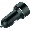 IWH Dual-USB-Autoladegerät mit Spannungsanzeige 4,8A (019062)