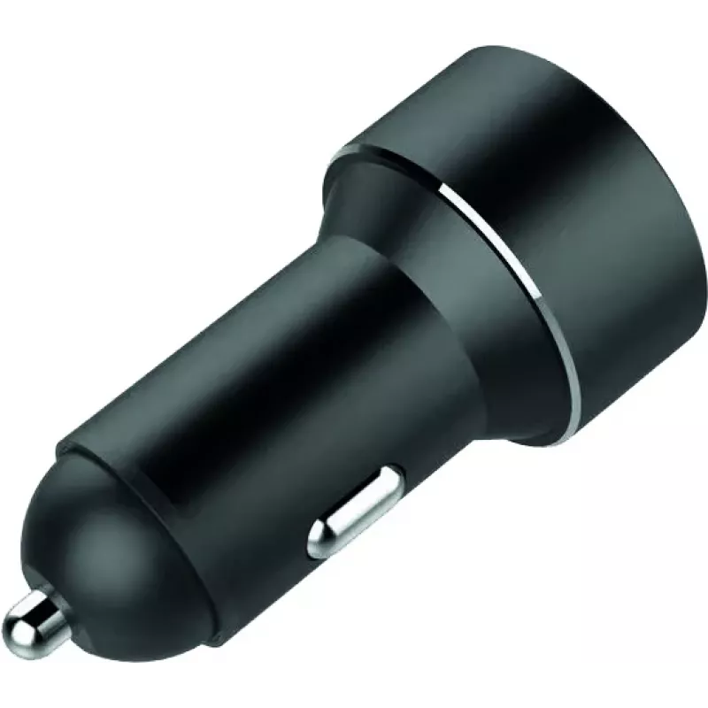 IWH Dual-USB-Autoladegerät mit Spannungsanzeige 4,8A (019062)