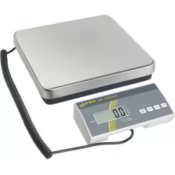 KERN EOB 35K10 Paketwaage 35 kg Kapazität, 10 g Ablesbarkeit, Silber