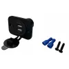 IWH USB Doppel-Einbau-Steckdose 12/24V 2,1A 2x USB-A Schwarz 019006