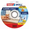 TESA Dichtung Weiß P-Profil Selbstklebendes EPDM-Schaumgummi-Dichtungsprofil 100m