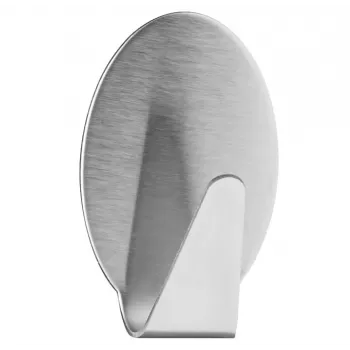 tesa Permanent Haken Oval Metall Chrom 6 kg Selbstklebend 66611-00000-00