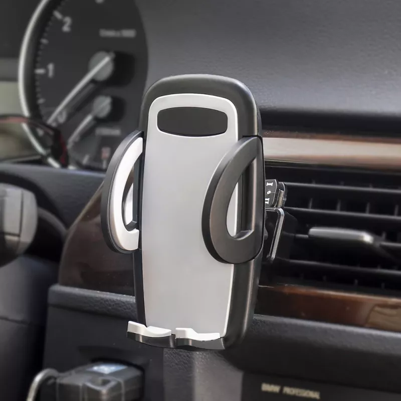 IWH 019260 360° drehbarer Auto-Lüftungs-Handyhalter für 53-95 mm Smartphones, Schwarz