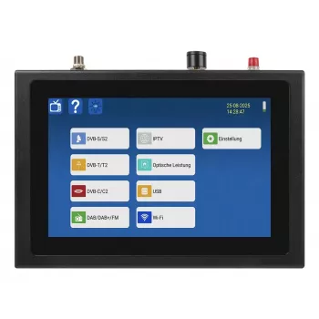 Megasat HD 7 Combo V2 Satellitenmessgerät DVB-S/S2/T/T2/C DAB/DAB+ USB DiSEqC 1 (2600024)