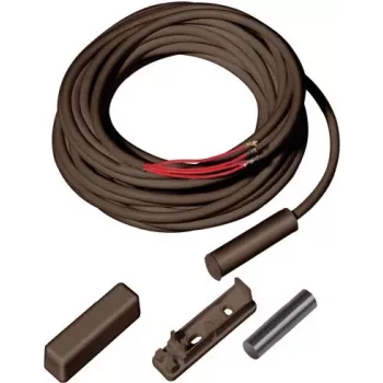 ABUS MK1010B kabelgebundener Magnetkontaktsensor, Braun