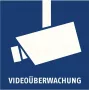 ABUS AU1500 Videoüberwachung Warnaufkleber 90 x 90 mm