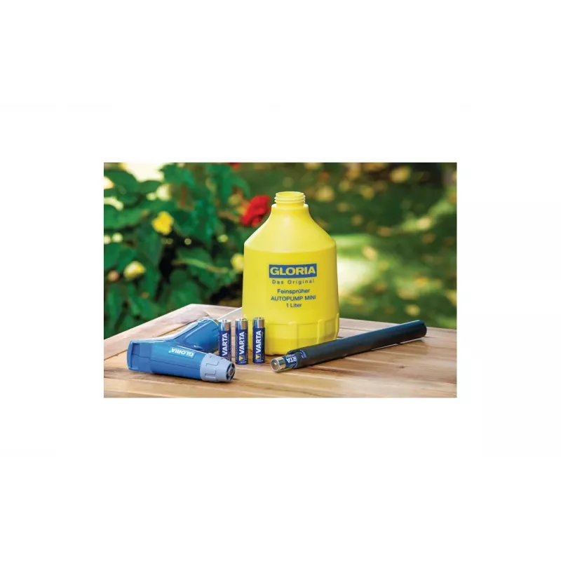 Gloria Feinsprüher Autopump Mini elektrischer Pflanzensprüher 1L 000950.0000
