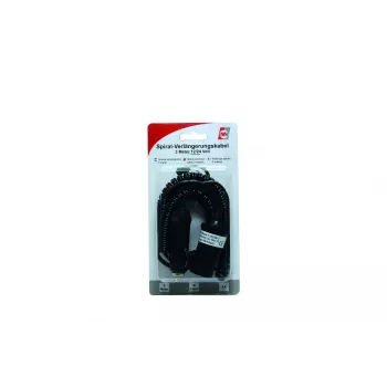 IWH Spiralkabel Verlängerung 12/24V 10A 3m Zigarettenanzünder Stecker auf Buchse 019001