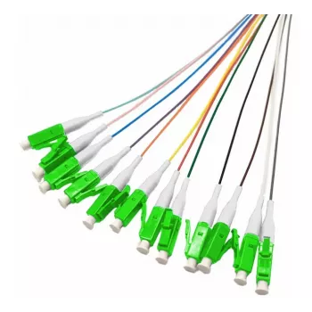 Tecline OM5 LC/UPC Glasfaser-Pigtails, 12er-Pack, 2,0 m, farbcodiert 20500018