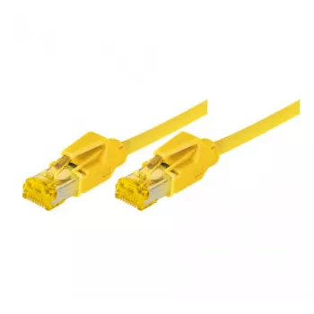 TECLINE Dätwyler Cat 6a S/FTP Patchkabel, PiMF, Gelb, 3,0 m, 10 Gbit/s, halogenfrei, Hirose TM31 Stecker 78003Y