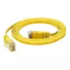 TECLINE Dätwyler Cat 6a S/FTP Patchkabel, PiMF, Gelb, 3,0 m, 10 Gbit/s, halogenfrei, Hirose TM31 Stecker 78003Y