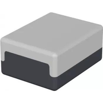 Bopla E 406 Polystyrol-Gehäuse, grau, 65 x 50 x 30 mm, IP40, Schraubverbindung