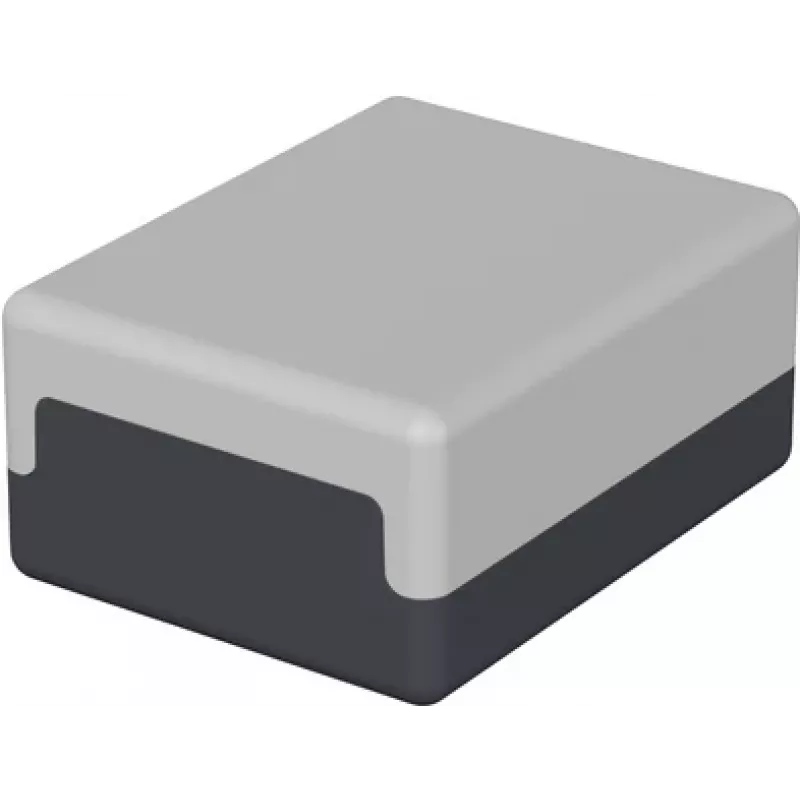 Bopla E 406 Polystyrol-Gehäuse, grau, 65 x 50 x 30 mm, IP40, Schraubverbindung