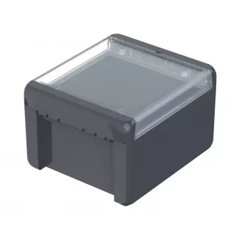 BOPLA EUROMAS II Wandgehäuse, Polycarbonat, Graphitgrau (RAL 7024), 151 x 125 x 90 mm, IP65, IK08, 96023234