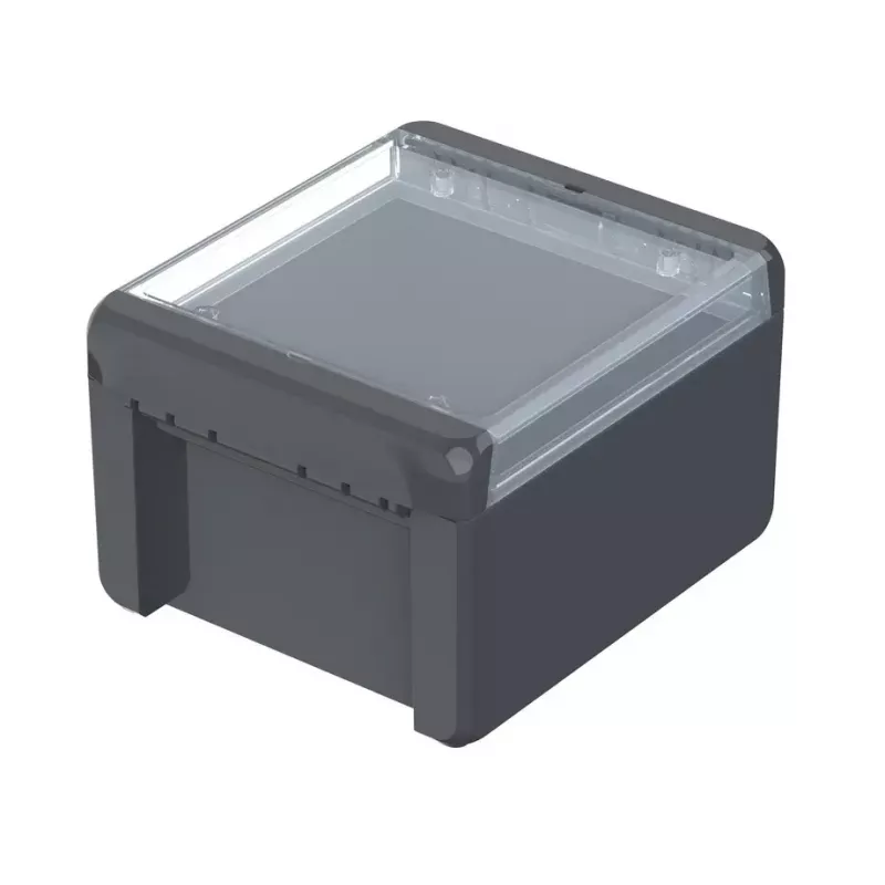 BOPLA EUROMAS II Wandgehäuse, Polycarbonat, Graphitgrau (RAL 7024), 151 x 125 x 90 mm, IP65, IK08, 96023234