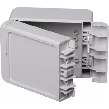 Bopla Bocube B 100806 ABS 7035 Wandgehäuse, 113 x 80 x 60 mm, Lichtgrau (RAL 7035), IP66/IP67