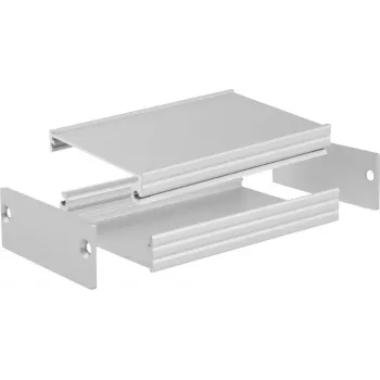 Bopla FILOTEC F 1048-100 Aluminium-Profilgehäuse 105 x 48 x 100 mm, eloxiert 97118100.H