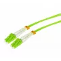 Tecline HD LWL-Patchkabel OM5 50/125µm LC Duplex auf LC Duplex, Limettengrün, 7,5 m 796LL07