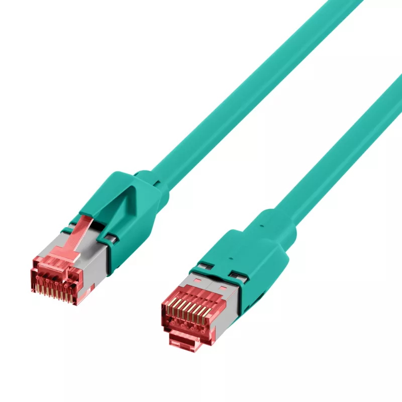 EFB-Elektronik Cat.6A S/FTP LSZH Patchkabel, RJ45, Grün, 25 m K8053.25