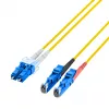 EFB-Elektronik Duplex Jumper LC-E2000 9/125µ OS2 LSZH Gelb 2,0mm 1m O0364.1
