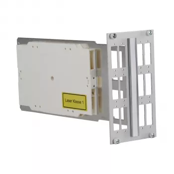 EFB-Elektronik 3U 14HP Glasfaser-Modulträger für 12x SC Duplex, unbestückt 53711.24