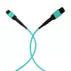 EFB MTP-Buchse auf MTP-Buchse 12-Faser OM3 Patchkabel, LSZH Aqua, Typ A, 0,5 m MTPF12MTPFOM3-0,5-A