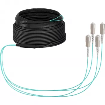 EFB Elektronik Trunk-Kabel U-DQ ZN BH OM3 4G 1x4 SC-SC 40m Dca LSZH - 40 m O8301S40OM3