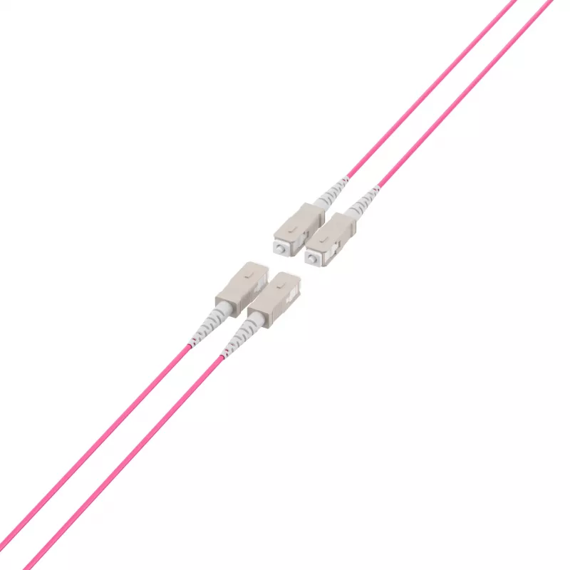 EFB Elektronik OM4 Multimode LWL-Trunk-Kabel, 4 Fasern, SC auf SC, 30 m, LSZH, Dca O8301S30OM4