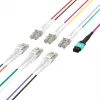 EFB MTP auf LC 12-Faser OM3 LSZH Aqua Fan-out Patchkabel, 7,5 m MTPF12LCOM3-7,5