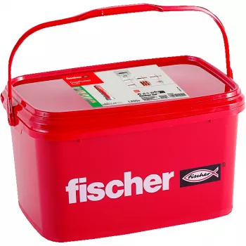 Fischer DuoPower 8x40 Universal-Dübel, 1200 Stück, Grau/Rot 564116